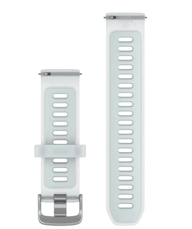 Garmin Quick Release 20mm Forerunner 570 42mm Watch Band (Transculent / Cloud Blue Silicone)