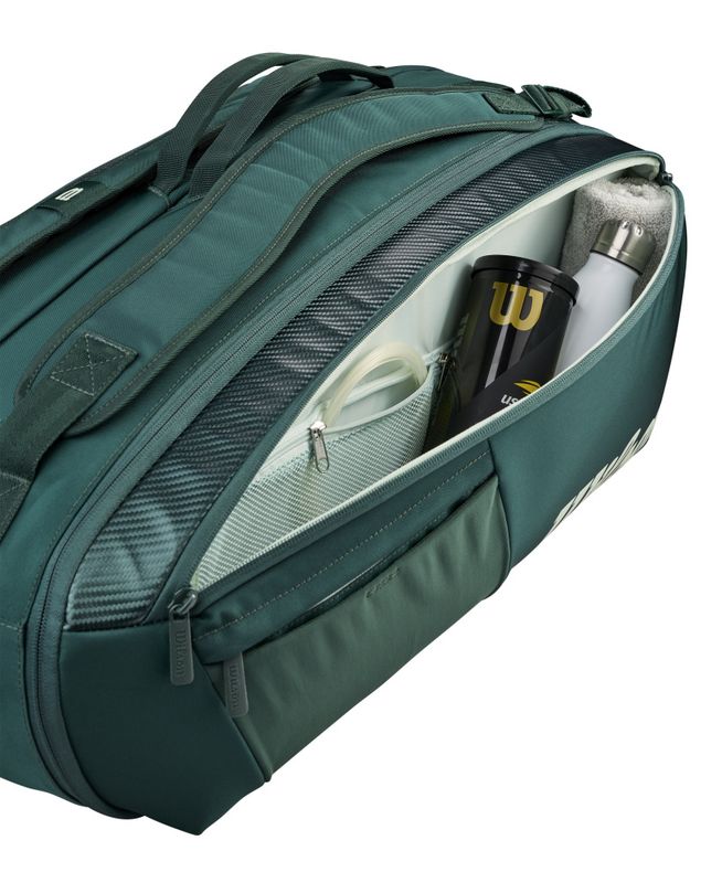 Wilson Blade V10 9PK Racket Bag (Grønn)