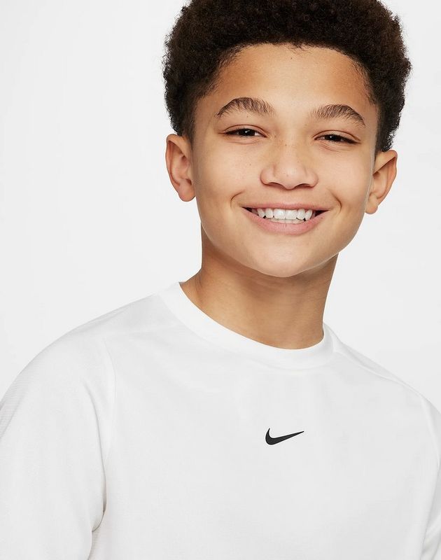 Nike Multi Kid's Dri-FIT Short Sleeve Top (Hvit)