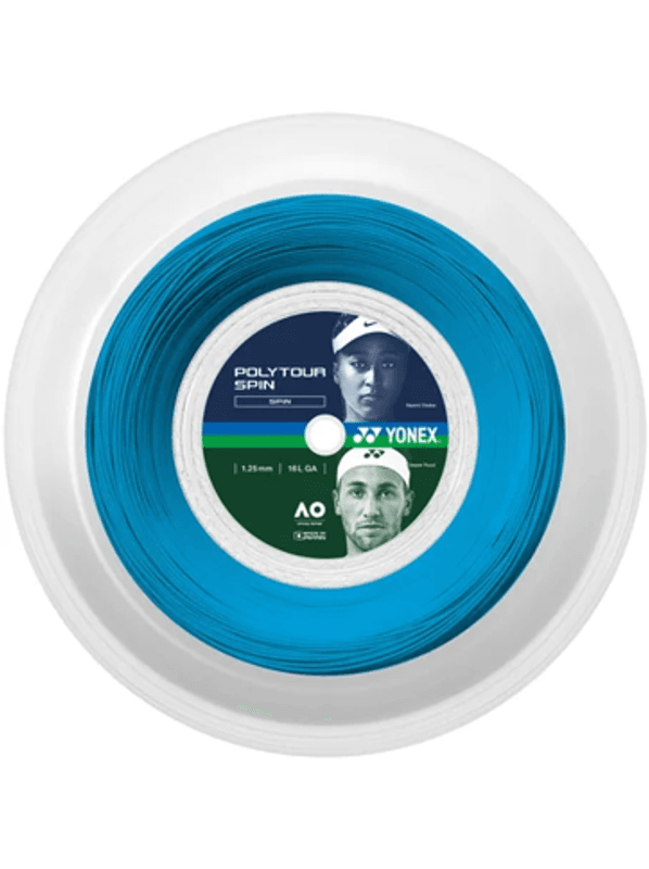 Yonex Poly Tour Spin Blå (200m)