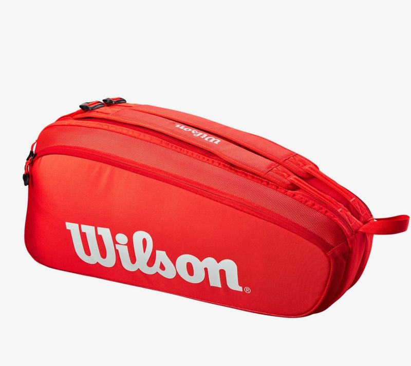 Wilson Super Tour 6 Pack (Rød) 2025