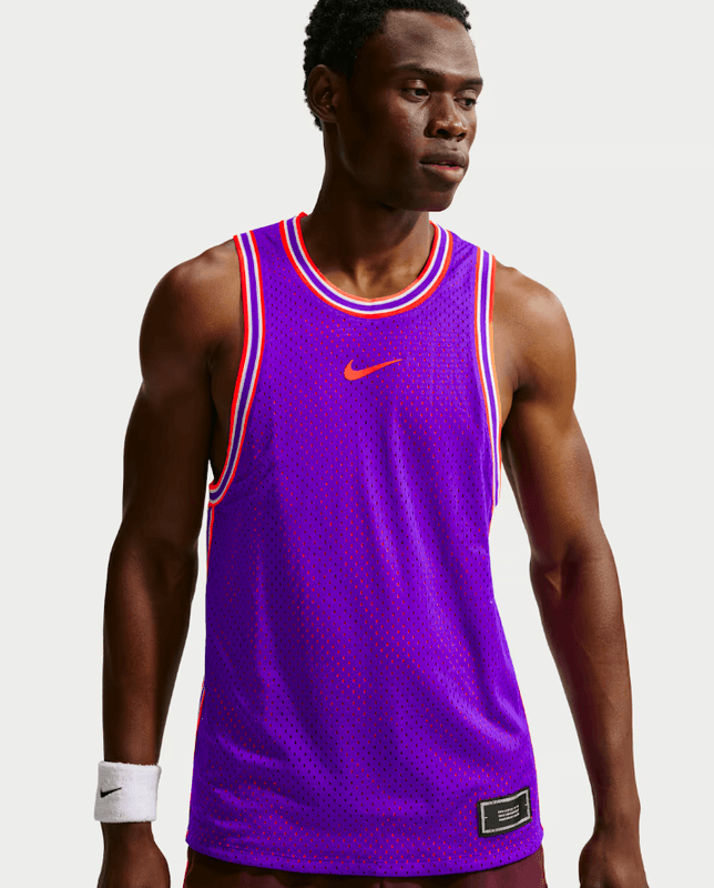 NikeCourt Slam Men's Dri-FIT Reversible Tennis Tank Top (Dark Concord / Bright Crimson)