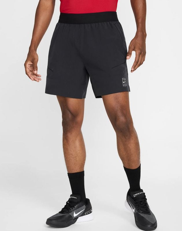 NikeCourt Advantage Men's Dri-FIT 6in Shorts (Svart)