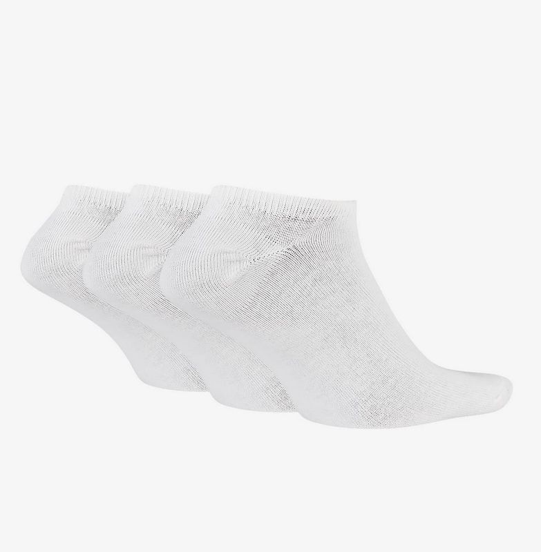 Nike Lightweight Ankelsokker 3 Pack (Hvit)