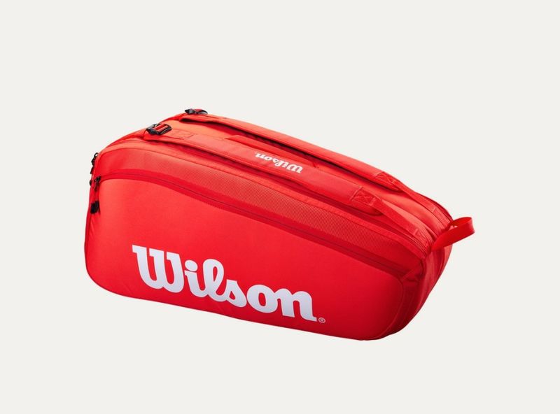 Wilson Super Tour 9 Pack (Rød) 2025